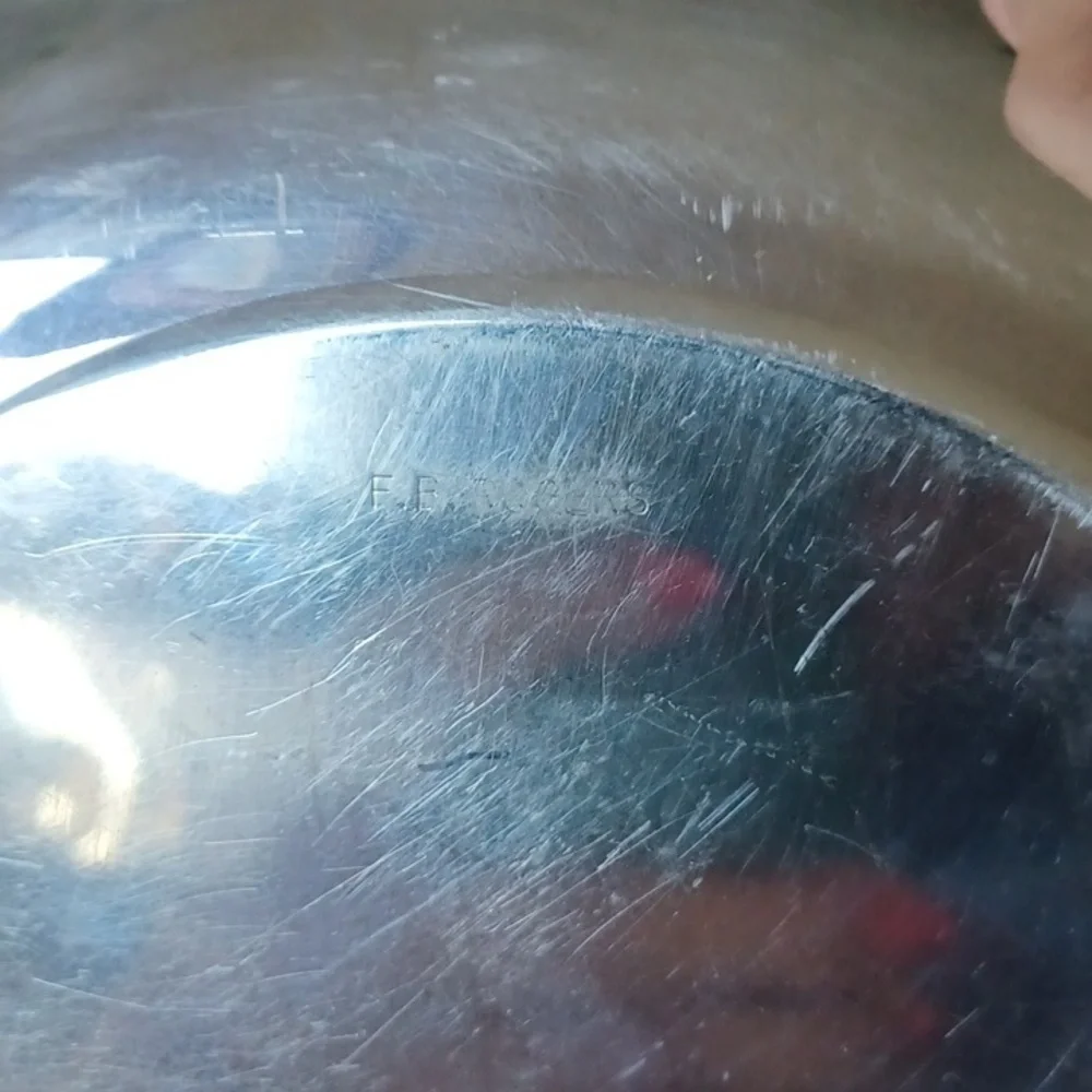 FB Rogers Silver Co Large Bowl, 10.25